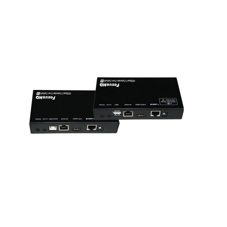 FoxunHD 100米HDBaseT 高清延长器EHU100 延长器