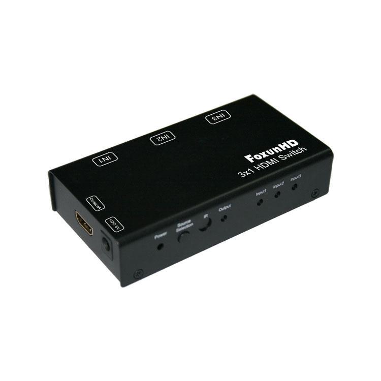 FoxunHD SW03 三进一出切换器 HDMI 切换器